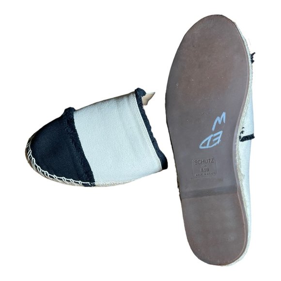 Schutz Ohanna Printed. Canvas Espadrilles Sandals - Picture 7 of 7